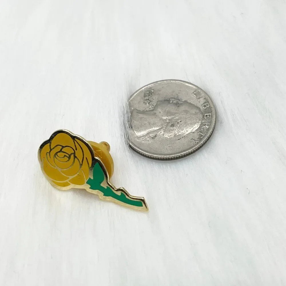 🔮 5/$25 Vintage‎ Yellow Rose of Texas Pin